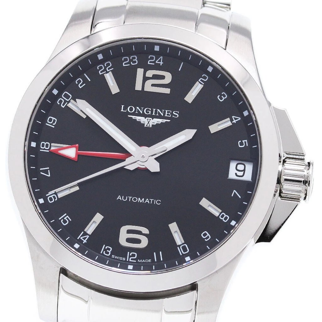 Longines Conquest Date Black Dial Automatic Mens Watch870346